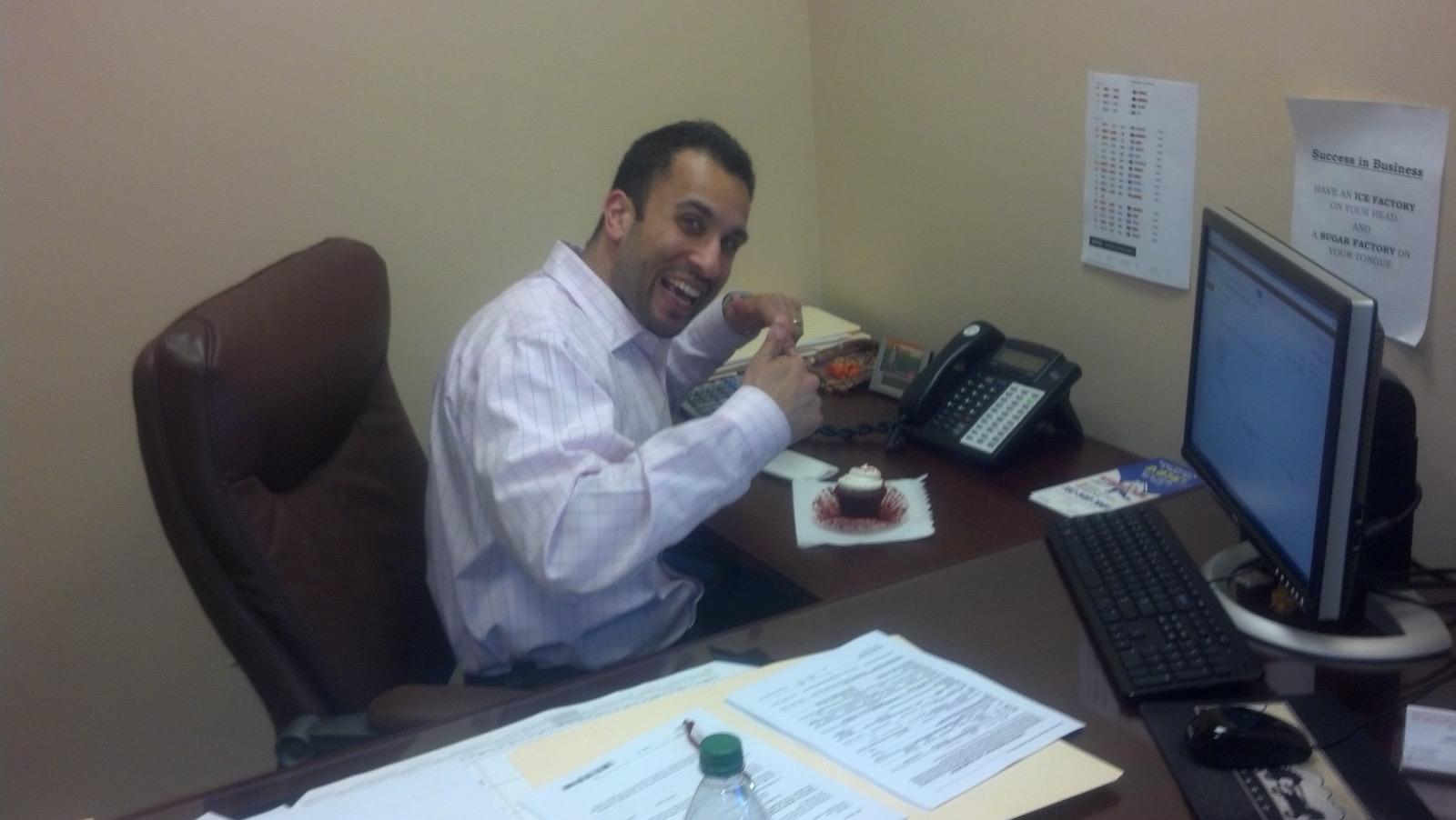 Samir Dedhia at the original SD Capital Funding office